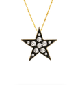 Diamond Star Pendant Necklace