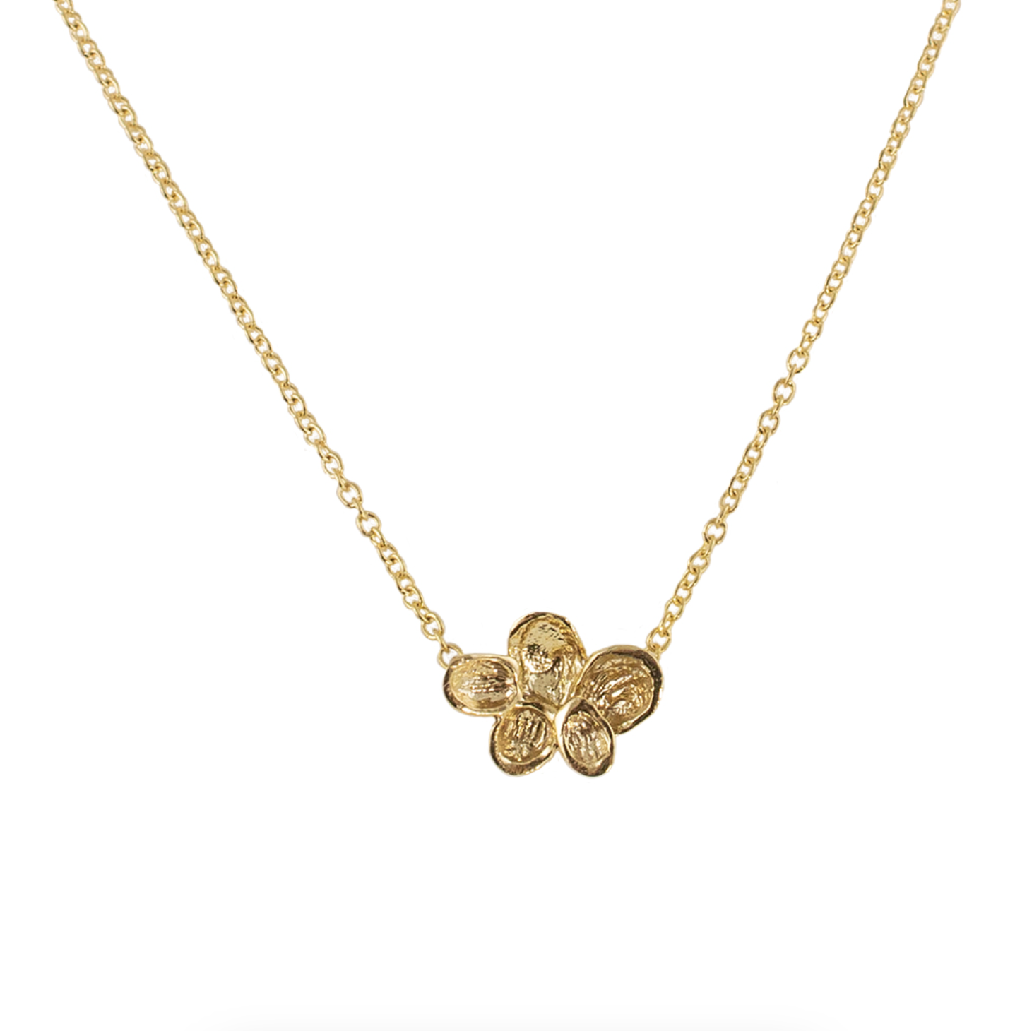 Falling Leaf Pendant Necklace