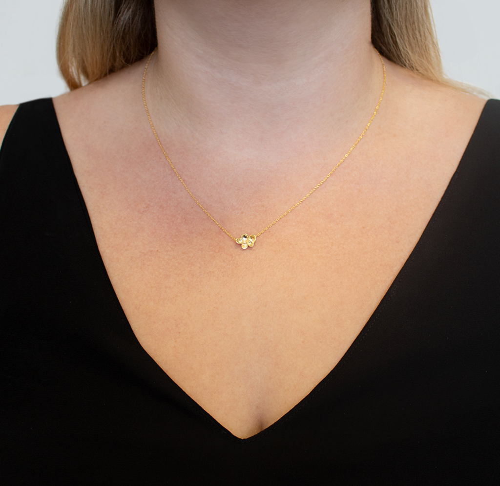 Falling Leaf Pendant Necklace