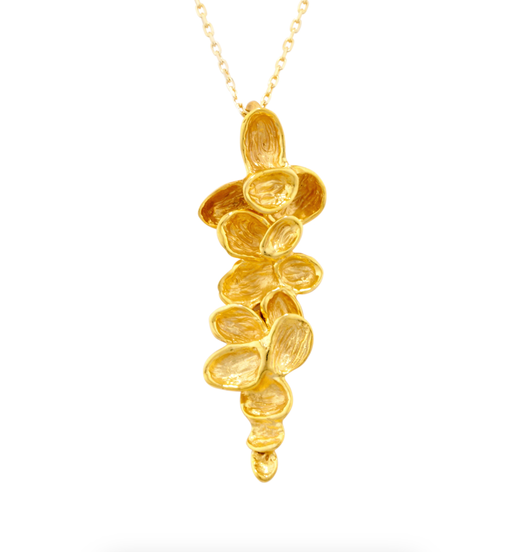 Falling Leaves Pendant Necklace
