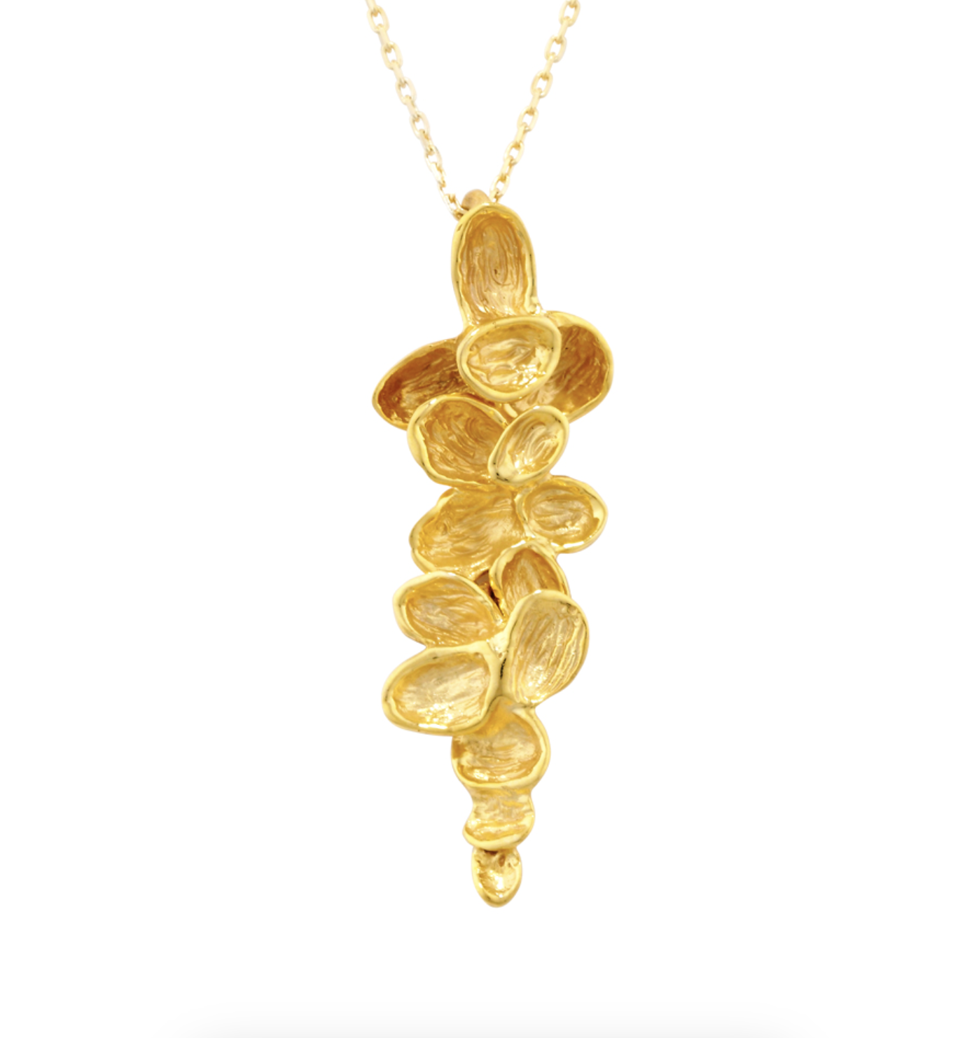 Falling Leaves Pendant Necklace