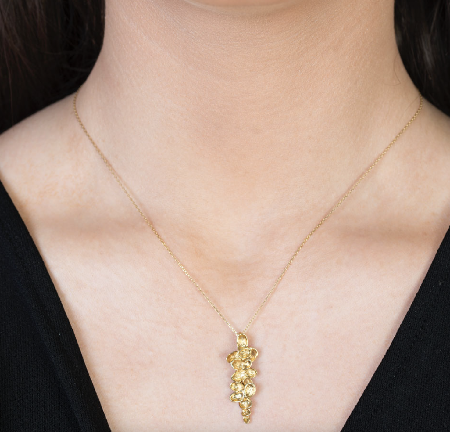 Falling Leaves Pendant Necklace