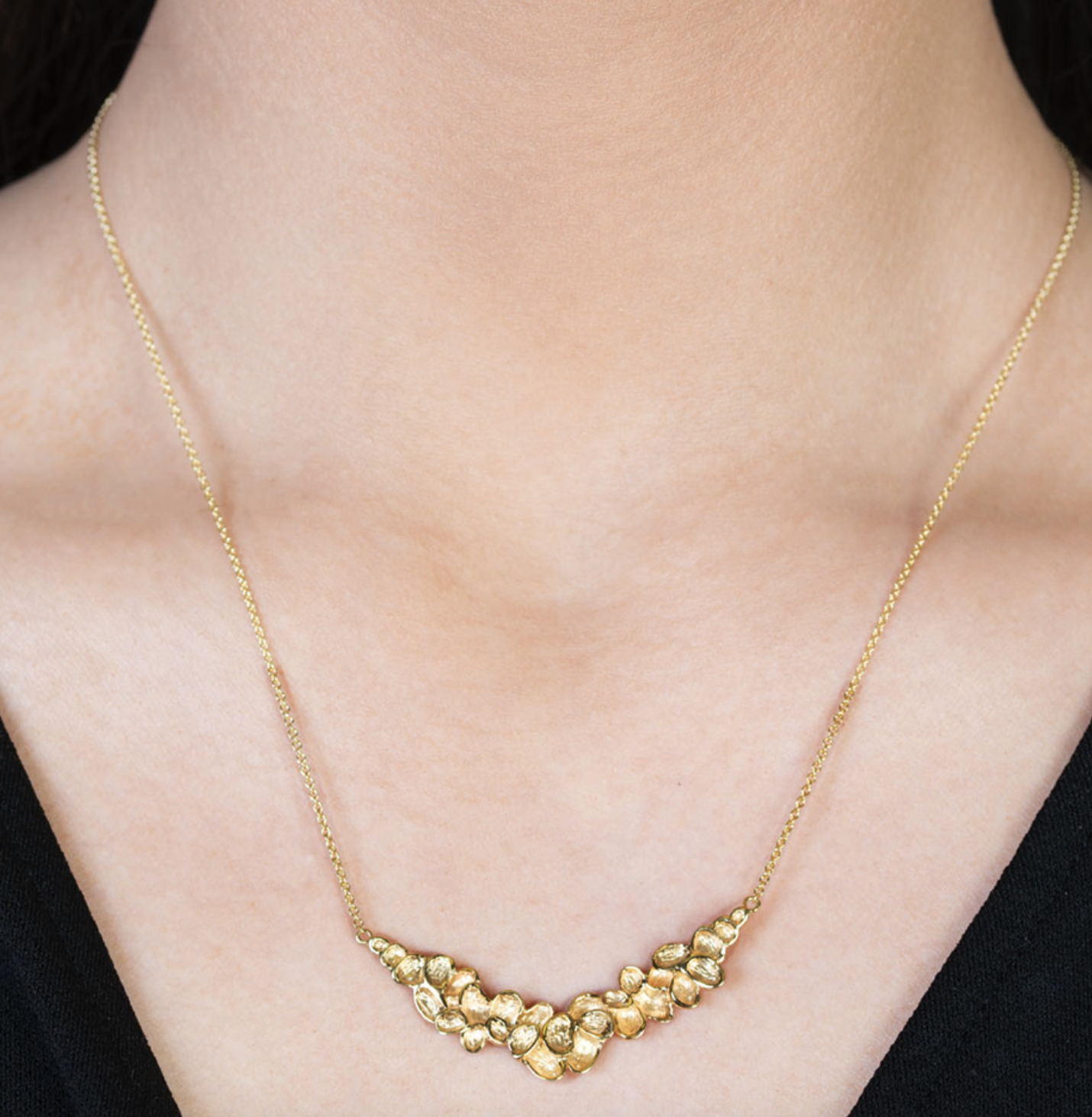 Falling Leaves Pendant Necklace