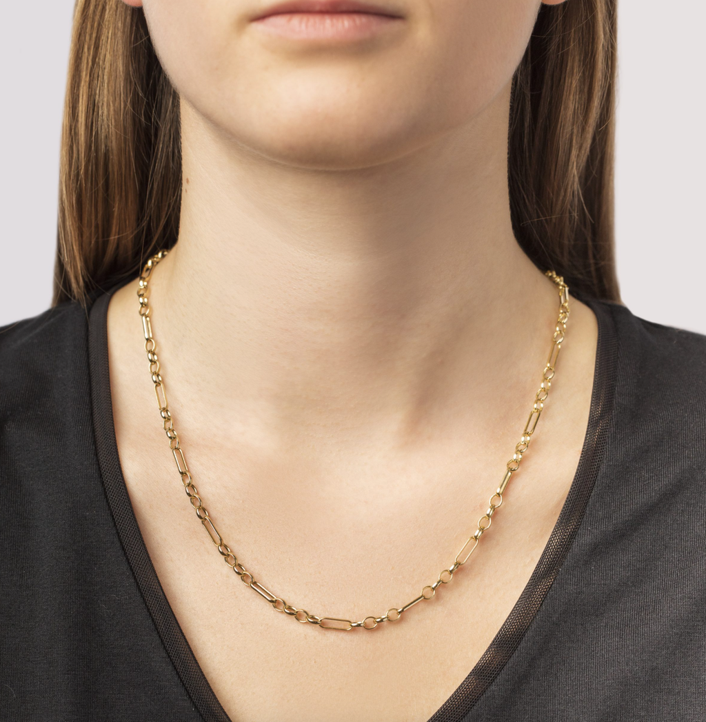 Figaro Box Chain Necklace