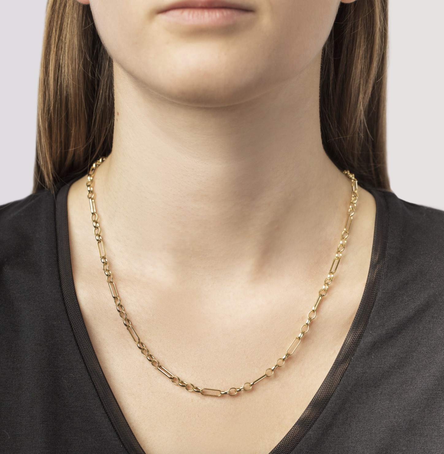 Figaro Box Chain Necklace