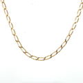 Flat Curb Chain Necklace